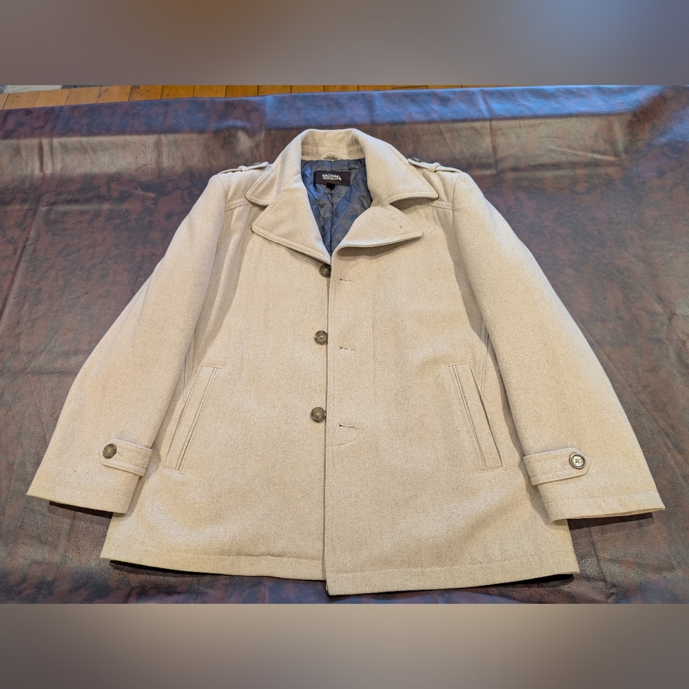 Michael Kors Peacoat with Button Details